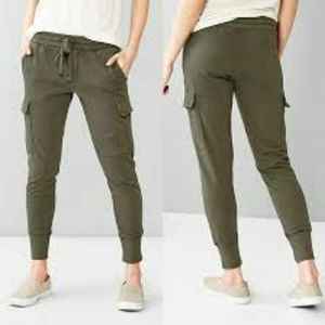 Army green joggers